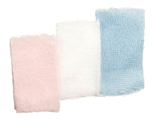 Bathroom Towels, 3 pc.